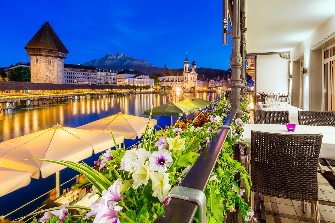 Hotel Des Alpes Lucerna Esterno foto